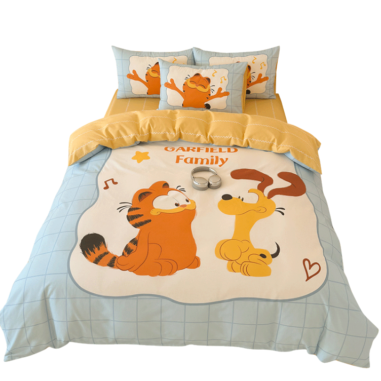 The Garfield Movie Musical Garfield 4-piece Bedding Set