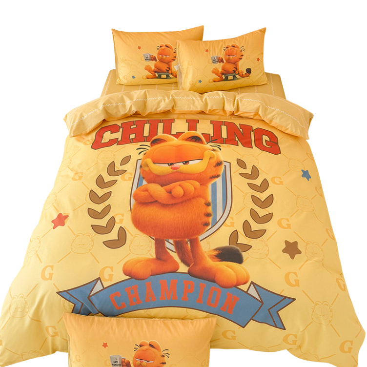 The Garfield Movie Champion Garfield 4-piece Bedding Set