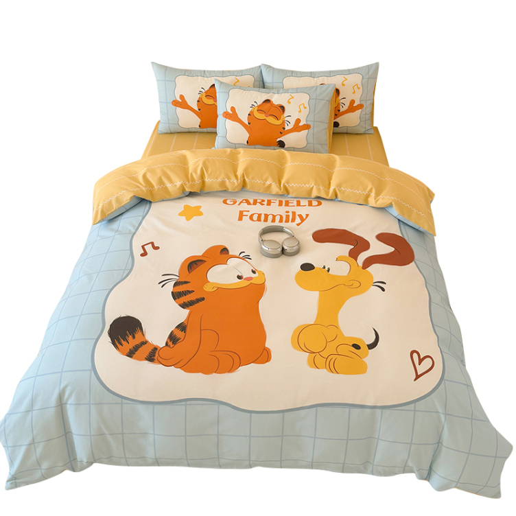 The Garfield Movie Musical Garfield 4-piece Bedding Set