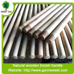 Cleaning tools wooden broom handle natural wood handle for mop