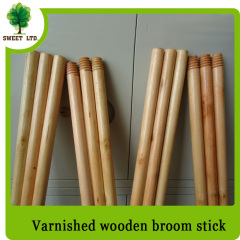 Varnished/Painting Wooden broom handle mop stick