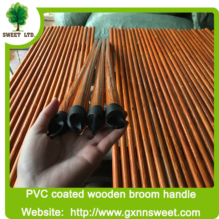 Cleaning products 110cm 120cm length wooden broom sticks mop handles