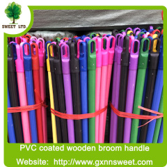 PVC COATED WOODEN HANDLE/WOODEN STICK FOR BROOM AND MOP