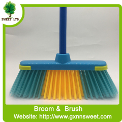 Indoor Floor Cleaning PP PET Plastic Brooms for houshold