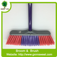Shape Extension Stick Plastic Sweeping Dustpan Ceiling Broom Handle Jala Cleaning Floor Brush Diamond Broom