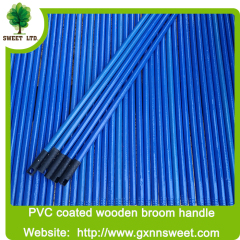 Household cleaning tools broom wholesale supplier broom stick pvc coated wooden broom handle mop stick