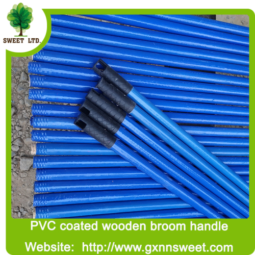 Household cleaning tools broom wholesale supplier broom stick pvc coated wooden broom handle mop stick
