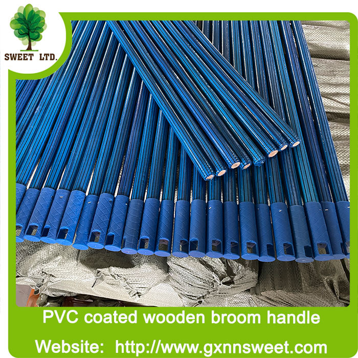 Palm ekel nipa broom stick/Coconut broomsticks high quality wooden broom handles mop sticks from guigang