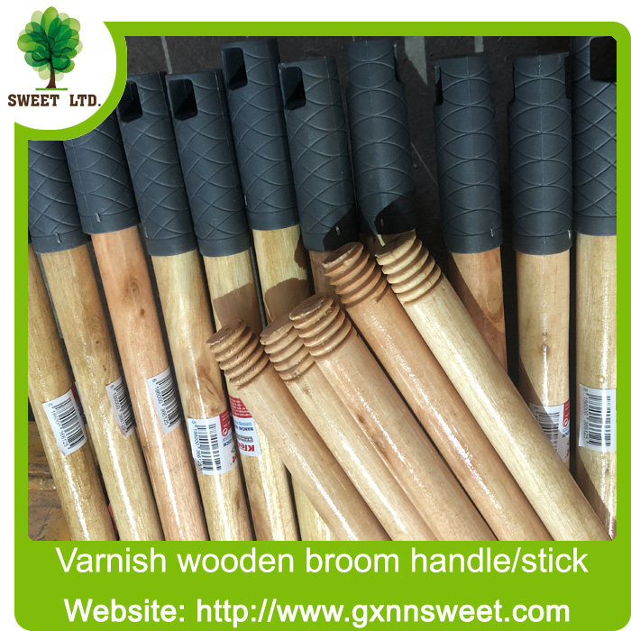 Cleaning supplies 110cm 120cm long wooden broom stick mop handle