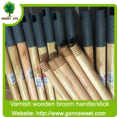 Cleaning supplies 110cm 120cm long wooden broom stick mop handle