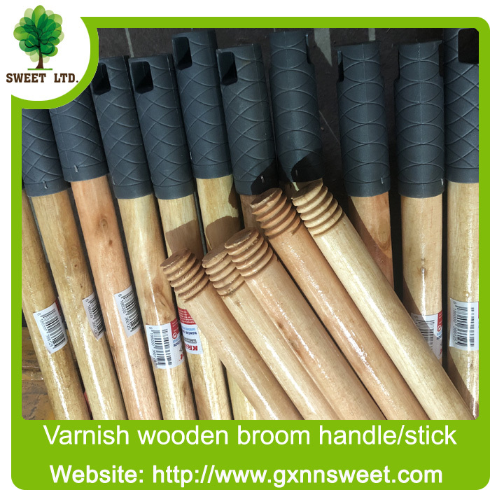 Cleaning supplies 110cm 120cm long wooden broom stick mop handle