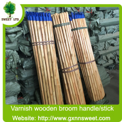 Cleaning supplies 110cm 120cm long wooden broom stick mop handle