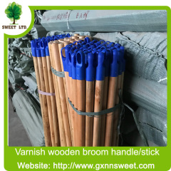 Cleaning supplies 110cm 120cm long wooden broom stick mop handle