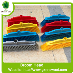 Wholesale Indoor Bathroom Household Soft Cleaning Plastic Sweeping Broom Head For Floor Cleaning