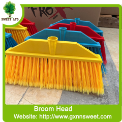 Factory direct wholesale chinese broom and dustpan set cheap plastic brushes brooms supplier industrial