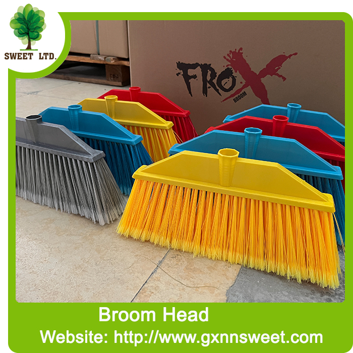 Factory direct wholesale chinese broom and dustpan set cheap plastic brushes brooms supplier industrial