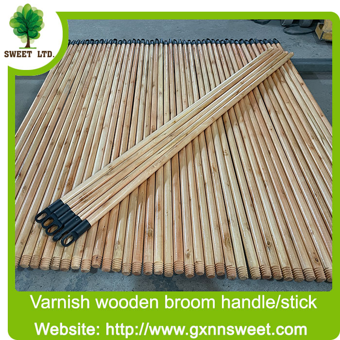 Hot Sale Wooden Broom Stick Wooden handle Broomstick