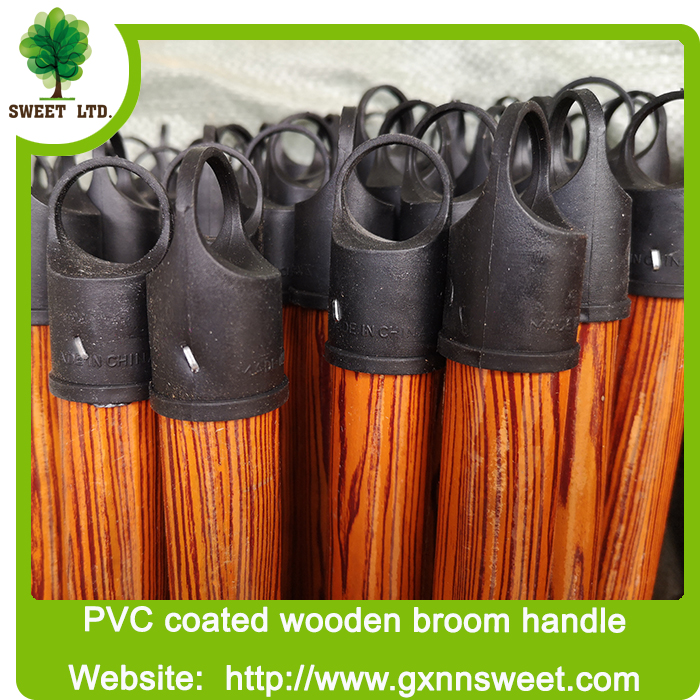 Home cleaning custom sizes for the best price and high quality hardwood PVC Coast broom handles for the European market