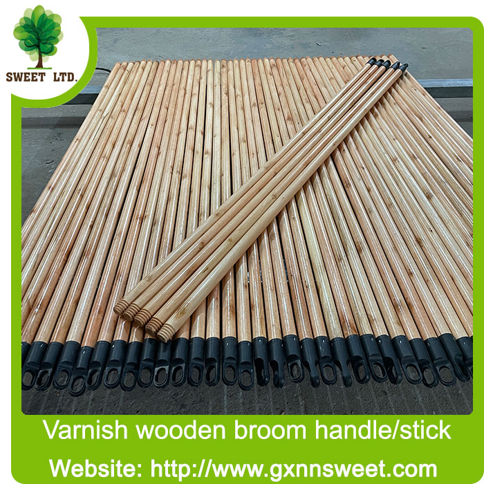 Hot Sale Wooden Broom Stick Wooden handle Broomstick