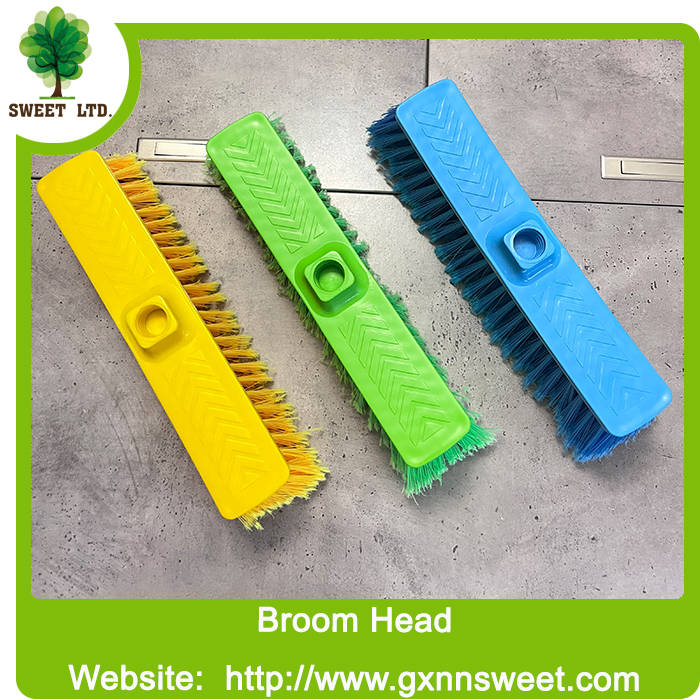 Cleaning Indoor outdoor plastic brooms and mops sets with woo