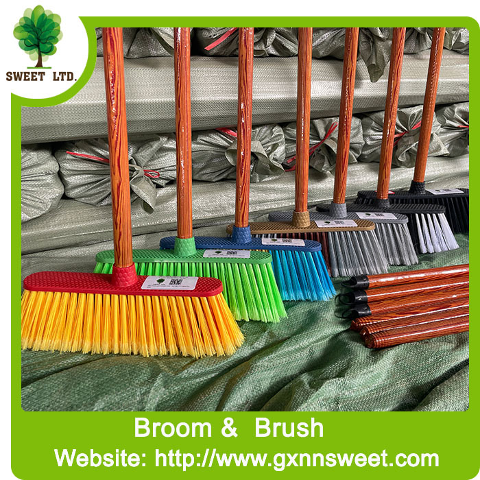 popular broom with wooden handle ST-B0416