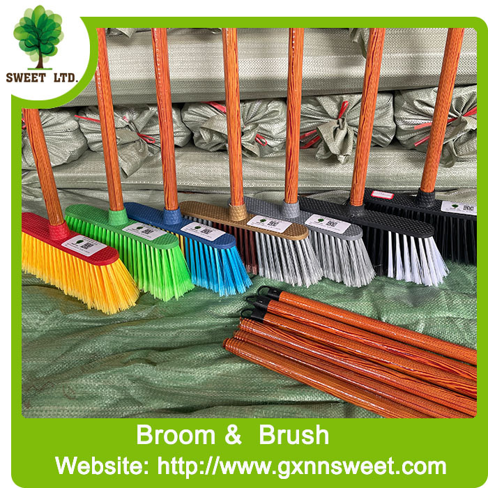 popular broom with wooden handle ST-B0416