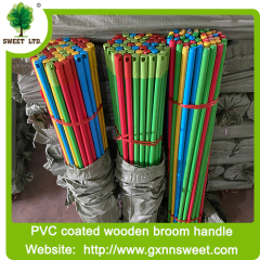 Chinese Broom Fiber Round 120cm Length Wooden Handle Broom Stick for Turkey Algeria Egypt Vietnam