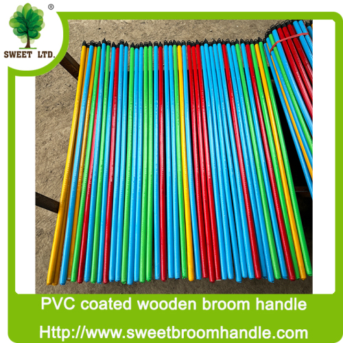 Price 120cm Eucalyptus Wood PVC Wood Broom Stick Long Handle Mop Stick to Sweeping