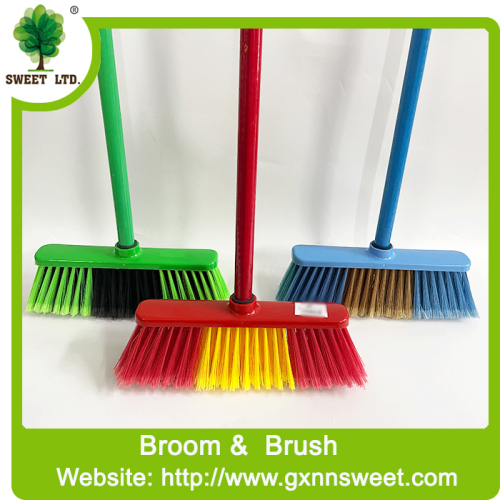 Sweep Plastic soft brom with wooden handle 2.2x120cm