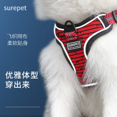 LOS ANDES Dog Harness Adjustable Pet Harness Front Clip Heavy Duty Safe Dog Vest Soft Easy Control Harness for Small Medium Large Dogs