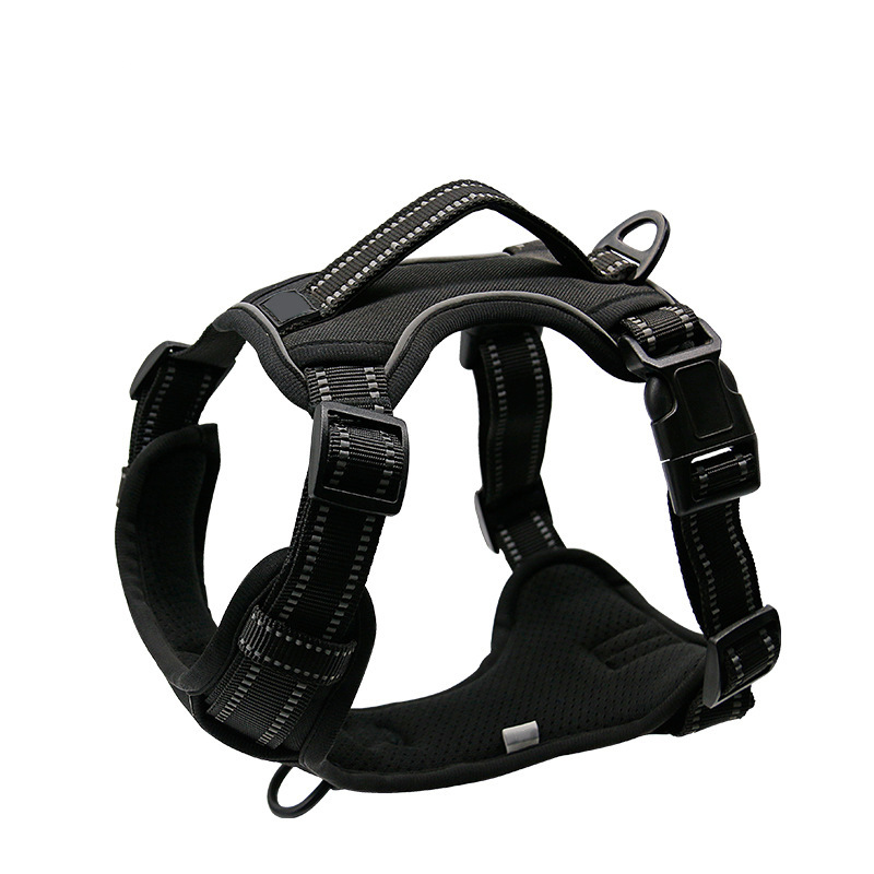 LOS ANDES Dog Harness Adjustable Pet Harness Front Clip Heavy Duty Safe Dog Vest Soft Easy Control Harness for Small Medium Large Dogs