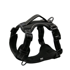 LOS ANDES Dog Harness Adjustable Pet Harness Front Clip Heavy Duty Safe Dog Vest Soft Easy Control Harness for Small Medium Large Dogs
