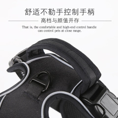 LOS ANDES Dog Harness Adjustable Pet Harness Front Clip Heavy Duty Safe Dog Vest Soft Easy Control Harness for Small Medium Large Dogs