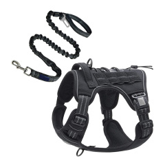 LOS ANDES Dog Harness No Pull Adjustable Pet Harness Front Clip Heavy Duty Safe Dog Vest Soft Easy Control Harness for Small Medium Large Dogs
