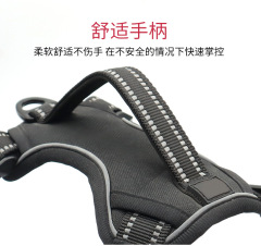 LOS ANDES Dog Harness Adjustable Pet Harness Front Clip Heavy Duty Safe Dog Vest Soft Easy Control Harness for Small Medium Large Dogs