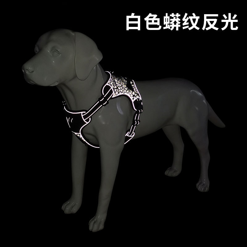LOS ANDES Dog Harness No Pull Adjustable Pet Harness Front Clip Safe Dog Vest Soft Reflective Harness for Small Medium Large Dogs