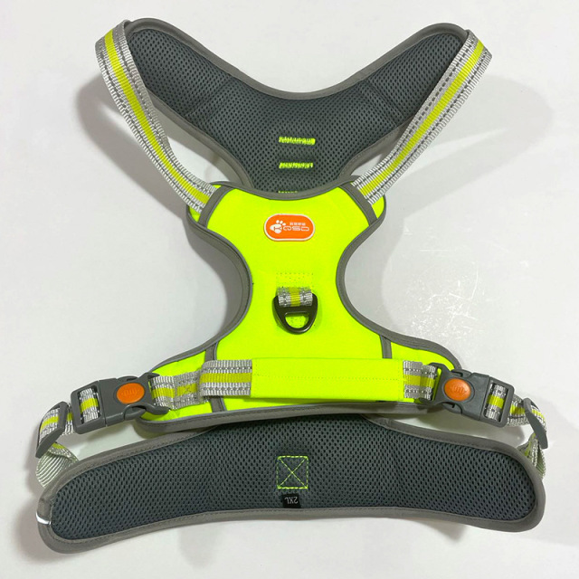 LOS ANDES Dog Harness No Pull Adjustable Dog Harness Front Clip Breathable Safe Dog Vest Soft Easy Control Harness for Small Medium Large Dogs
