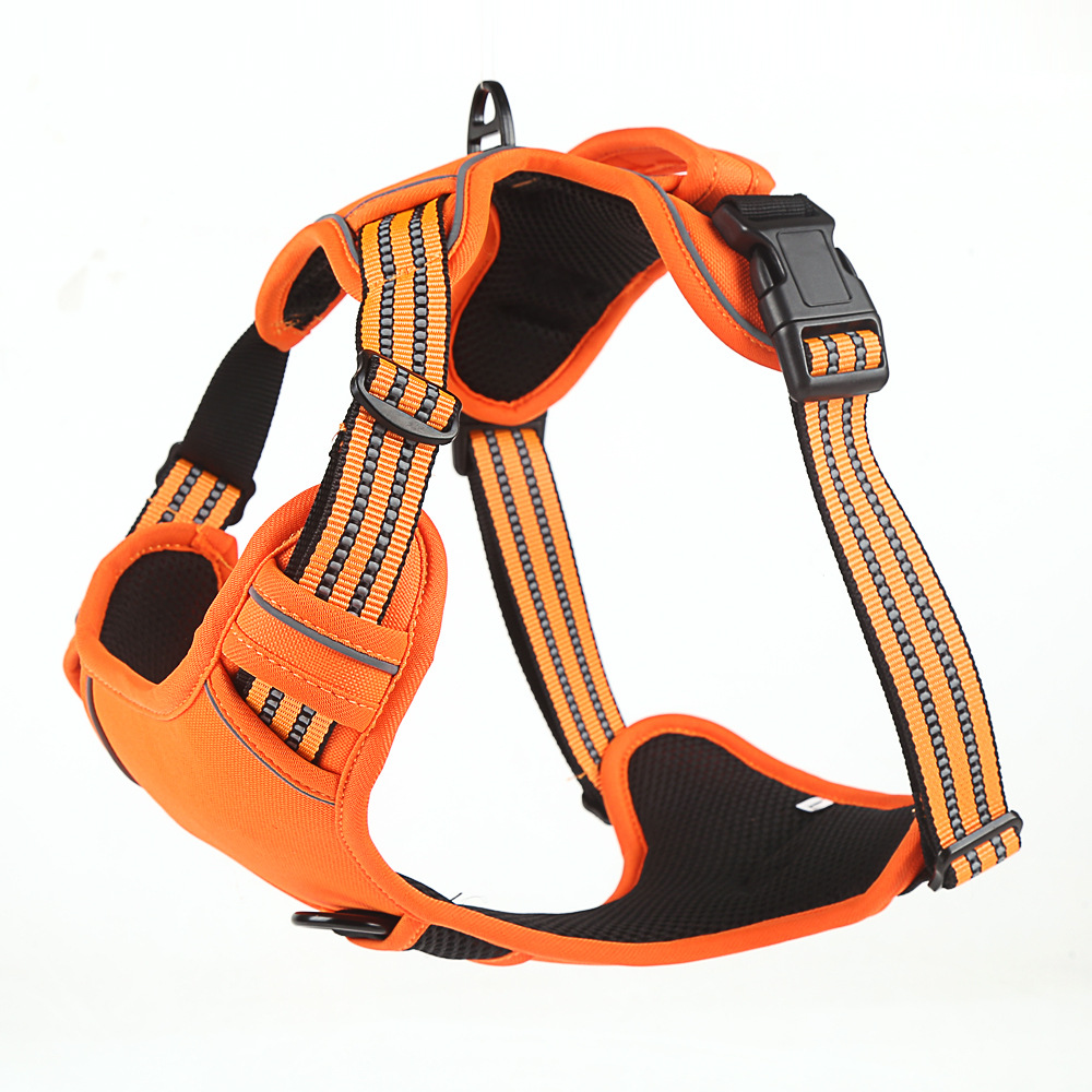 LOS ANDES Dog Harness Adjustable Pet Harness Front Clip Heavy Duty Safe Dog Vest Soft Easy Control Harness for Small Medium Large Dogs