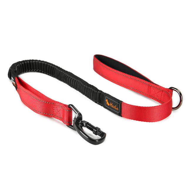 LOS ANDES Dog Leash, Traffic Leash with Strong Bungee Reflective Walking Lead for Medium and Large Dogs