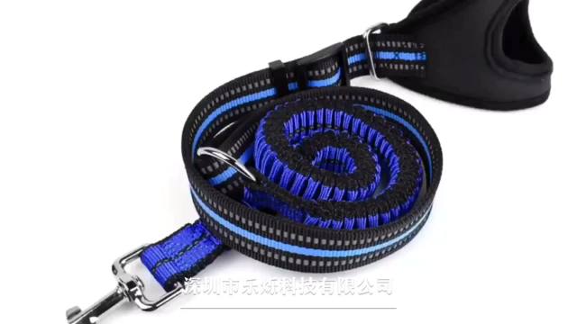 LOS ANDES Strong Dog Rope Leash with Soft Comfortable Padded Handle and Highly Reflective Threads, Dog Leash for Small Medium and Large Dogs, Puppy Leash for Training Running and Walking