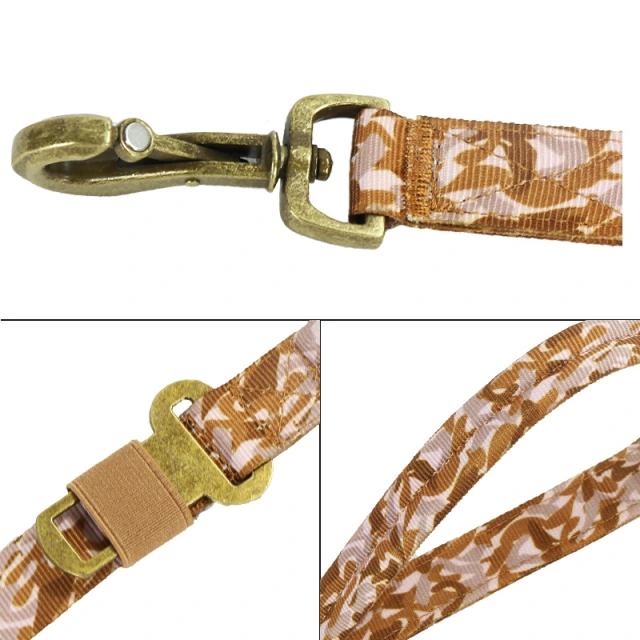 LOS ANDES Heavy Duty Dog Leash - 2 Handles by Padded Traffic Handle for Extra Control - Perfect for Medium to Large Dogs