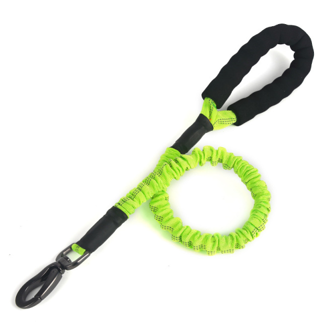 LOS ADNES Heavy Duty Bungee Dog Leash for Medium Large Breed Dogs, No Pull for Shock Absorption, Training Dog Leash