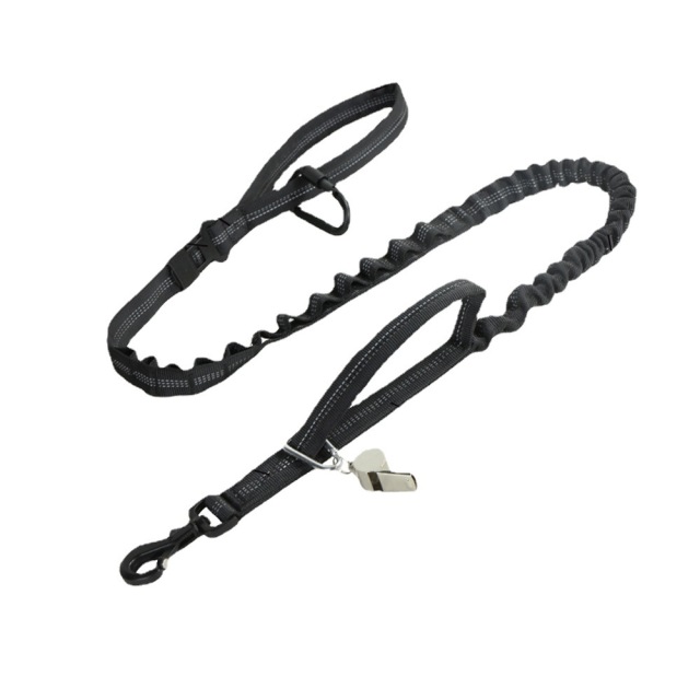 LOS ANDES Heavy Duty Dog Leash - 2 Handles by Padded Traffic Handle for Extra Control - Perfect for Medium to Large Dogs