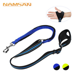LOS ANDES Strong Dog Rope Leash with Soft Comfortable Padded Handle and Highly Reflective Threads, Dog Leash for Small Medium and Large Dogs, Puppy Leash for Training Running and Walking
