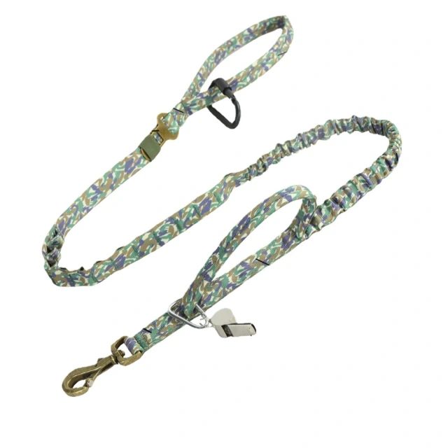 LOS ANDES Heavy Duty Dog Leash - 2 Handles by Padded Traffic Handle for Extra Control - Perfect for Medium to Large Dogs