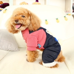 LOS ANDES Thermal Dog Clothes for Small Dogs Winter Outfits Little Puppy Sweater Pet Jumpsuits Cat Coats