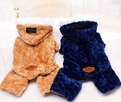 LOS ANDES Dog Costumes Clothes for Small Dogs Winter Puppy Jacket Little Puppy Sweater Fashion Comfortable Pet Jumpsuits Cat Coats