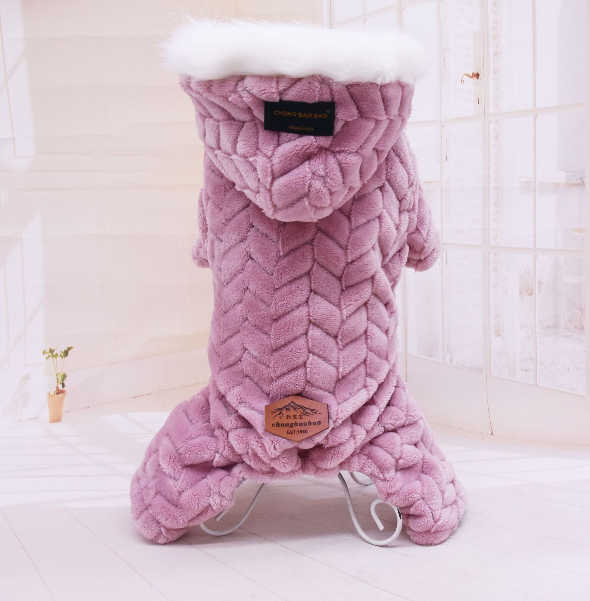 LOS ANDES Dog Costumes Clothes for Small Dogs Winter Puppy Jacket Little Puppy Sweater Fashion Comfortable Pet Jumpsuits Cat Coats