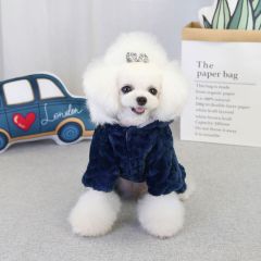 LOS ANDES Dog Costumes Clothes for Small Dogs Winter Puppy Jacket Little Puppy Sweater Fashion Comfortable Pet Jumpsuits Cat Coats