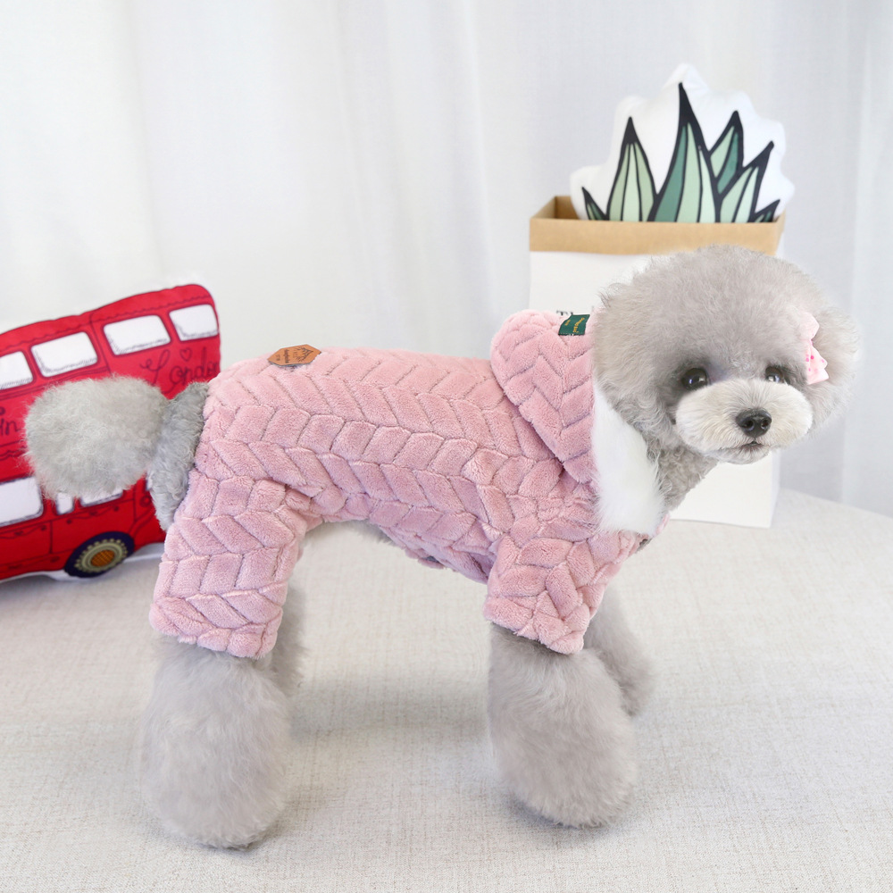 LOS ANDES Dog Costumes Clothes for Small Dogs Winter Puppy Jacket Little Puppy Sweater Fashion Comfortable Pet Jumpsuits Cat Coats